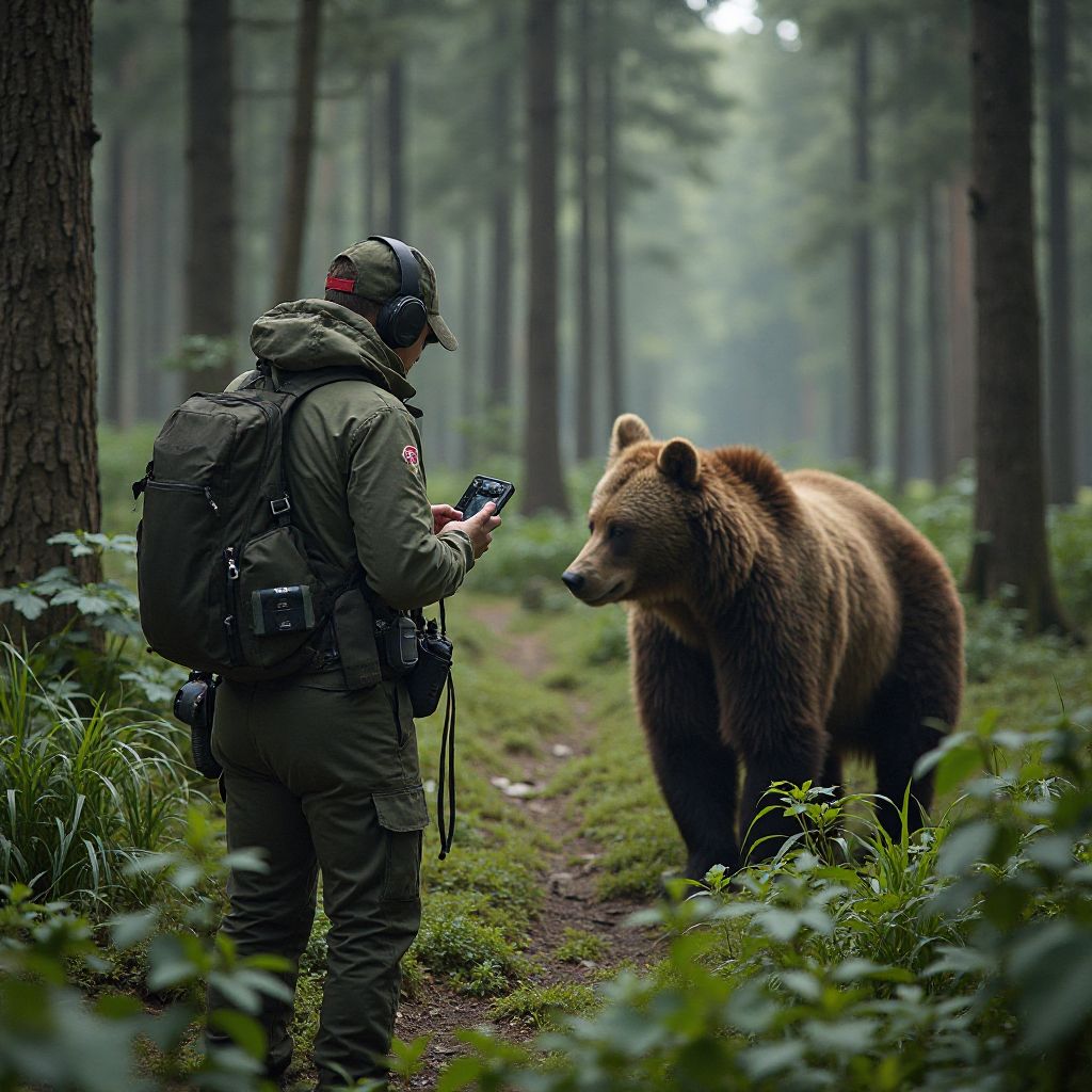 Brown bear research in Romania