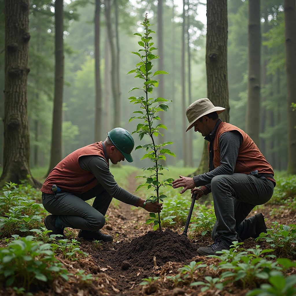 Carpathian forest restoration project